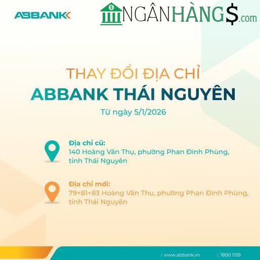 Ảnh Ngân hàng An Bình ABBank Chi nhánh Thái Nguyên 1